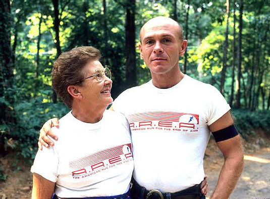Brent Nicholson Earle and his mother, Marion Nicholson