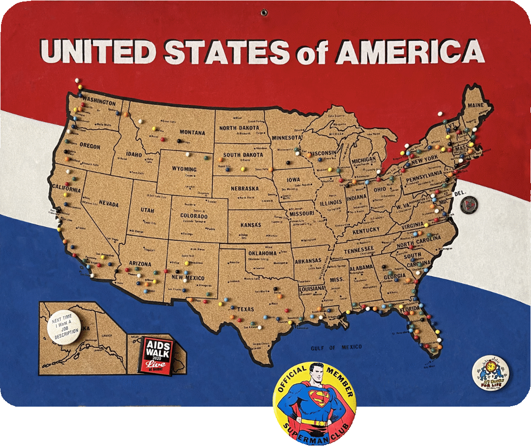 The American Run for the End of AIDS March 1, 1986 - October 31, 1987. A 20-month, 9,000 mile run by Brent Nicholson Earle